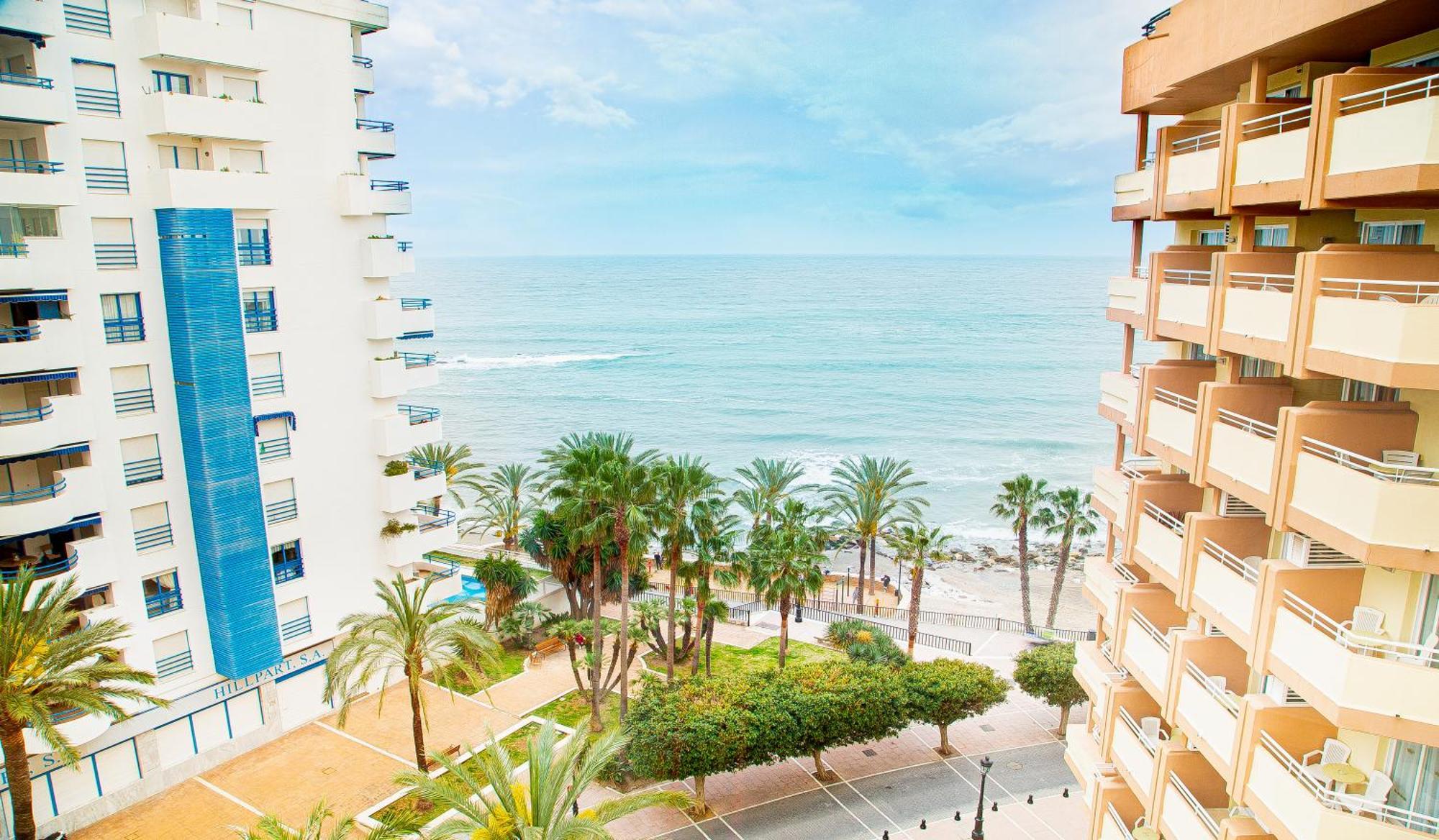 1ª Linea De Playa Marbell Center Apartment Marbella Bagian luar foto