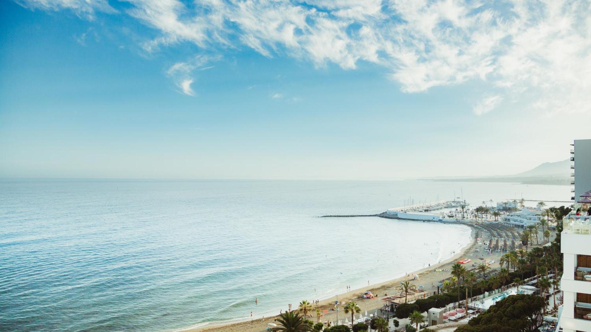 1ª Linea De Playa Marbell Center Apartment Marbella Bagian luar foto